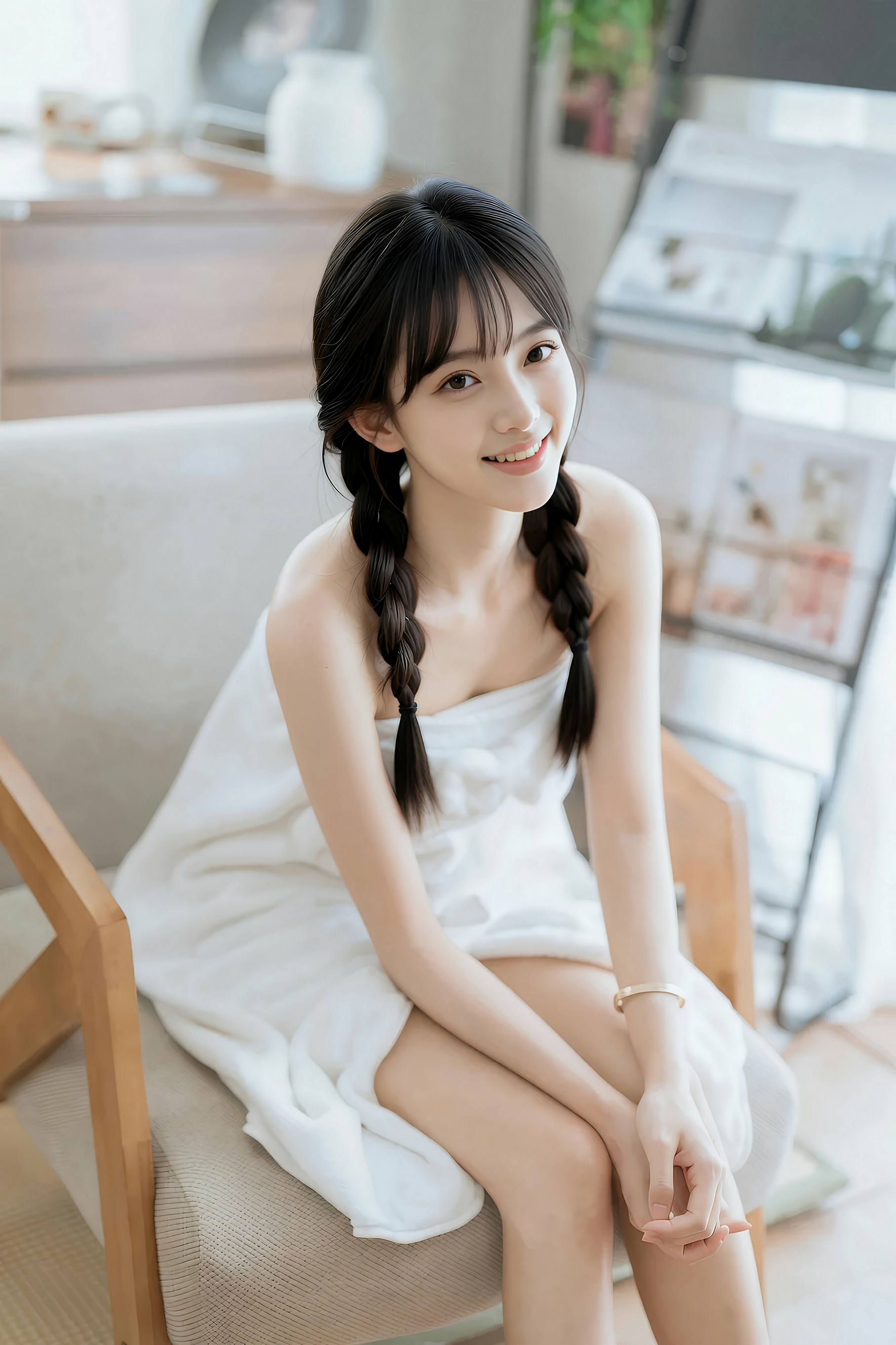 [AiGirl] 苏暖暖 白色浴巾 [65P]