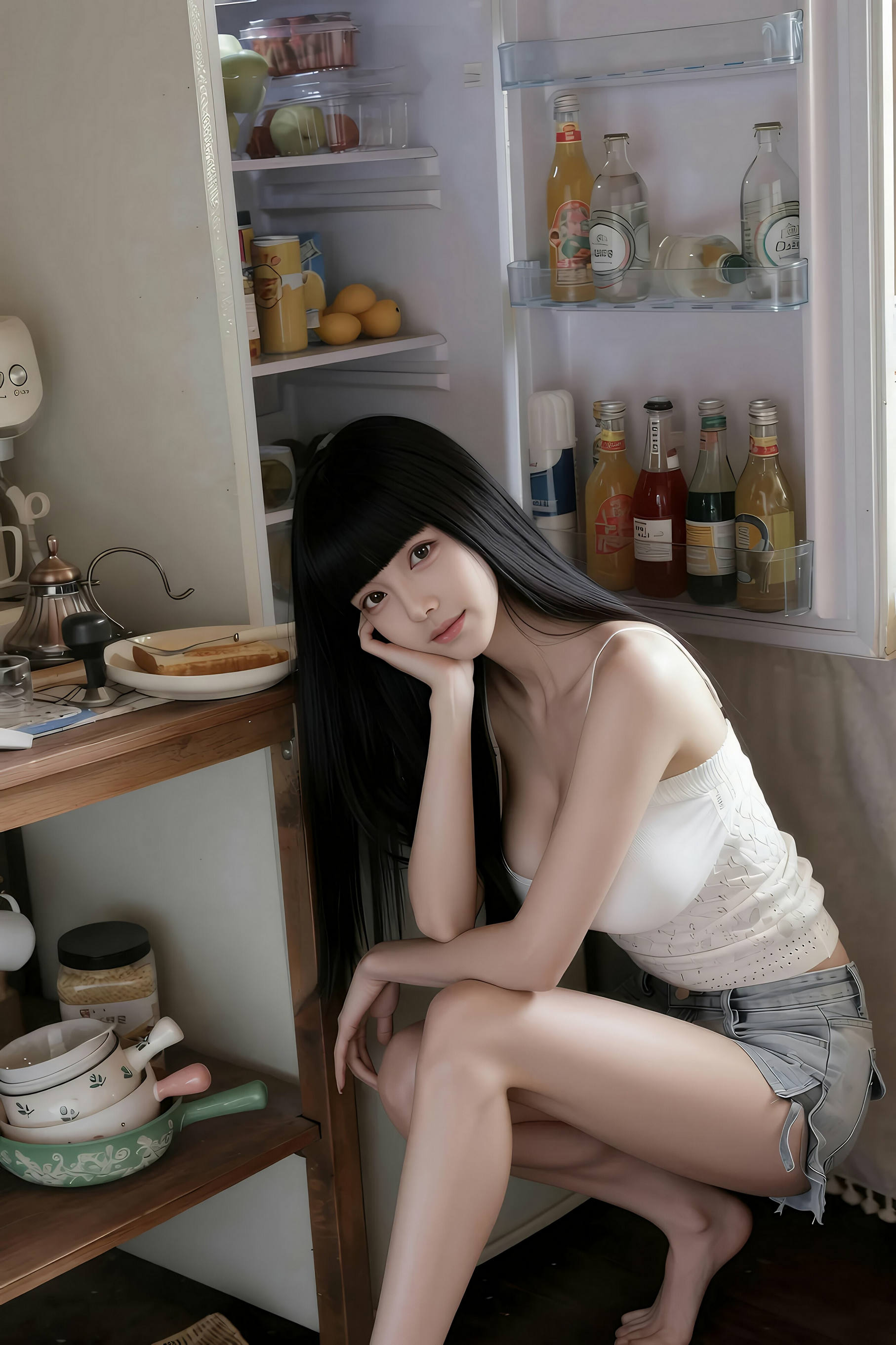 [AiGirl] 九歌 牛仔短裤 [80P]