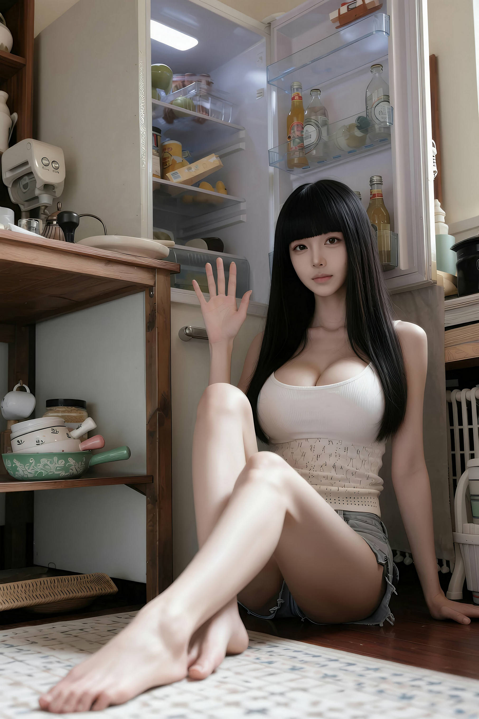 [AiGirl] 九歌 牛仔短裤 [80P]