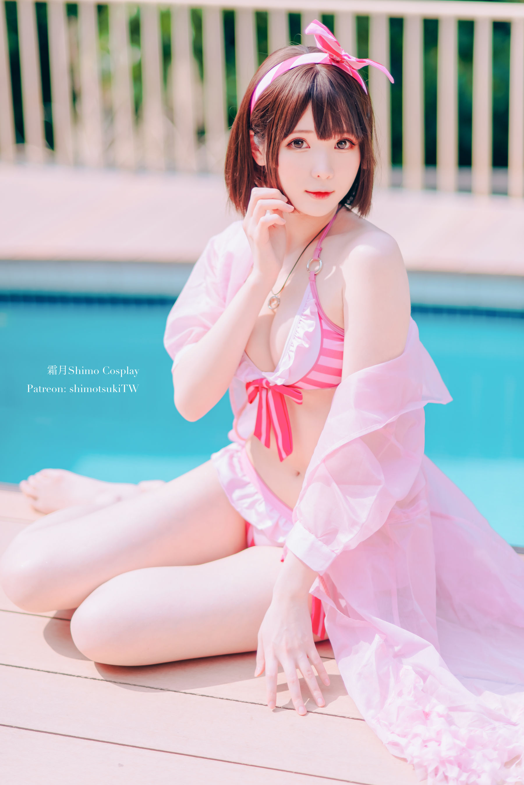 [COSPLAY] 霜月shimo – 加藤惠泳衣