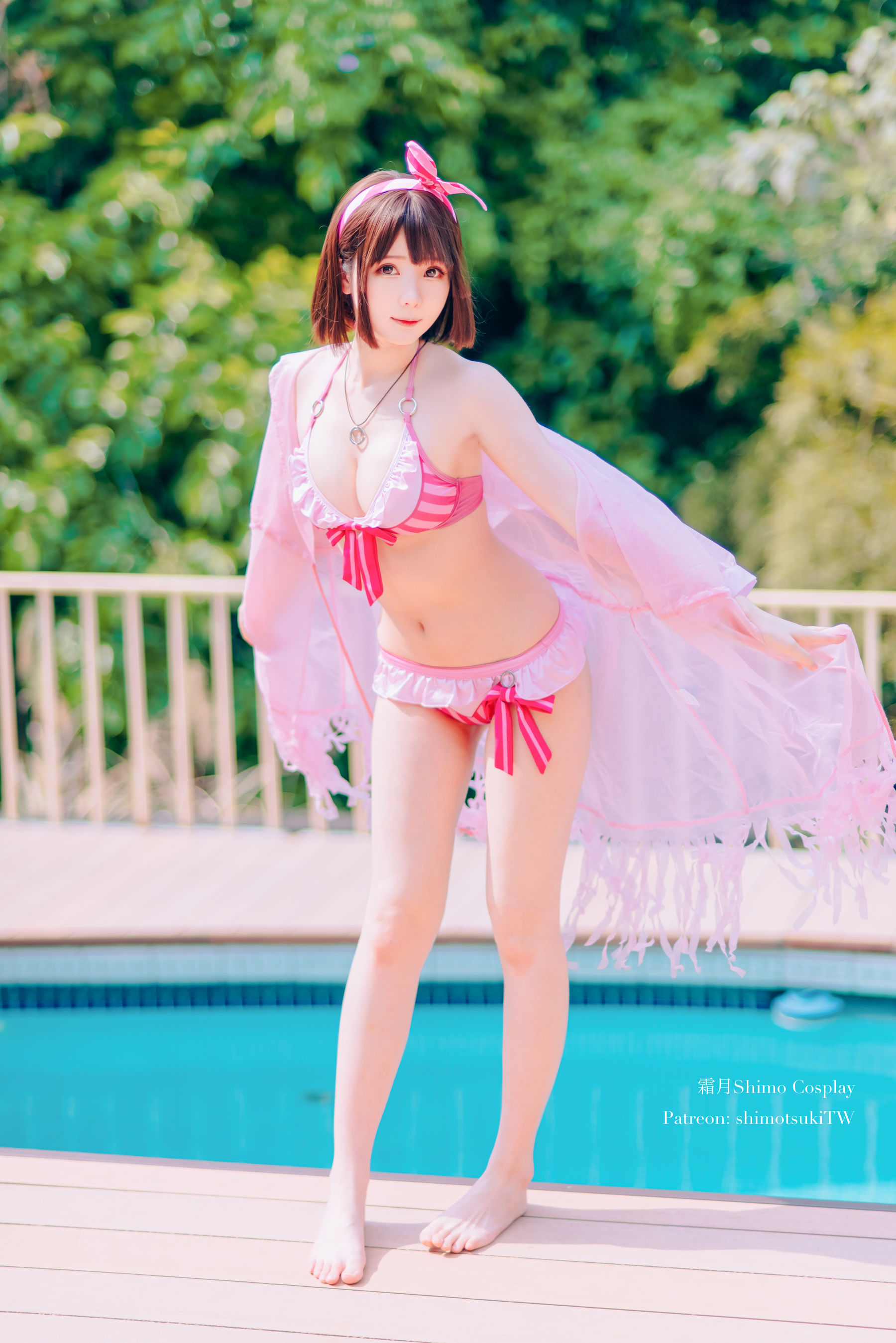 [COSPLAY] 霜月shimo – 加藤惠泳衣