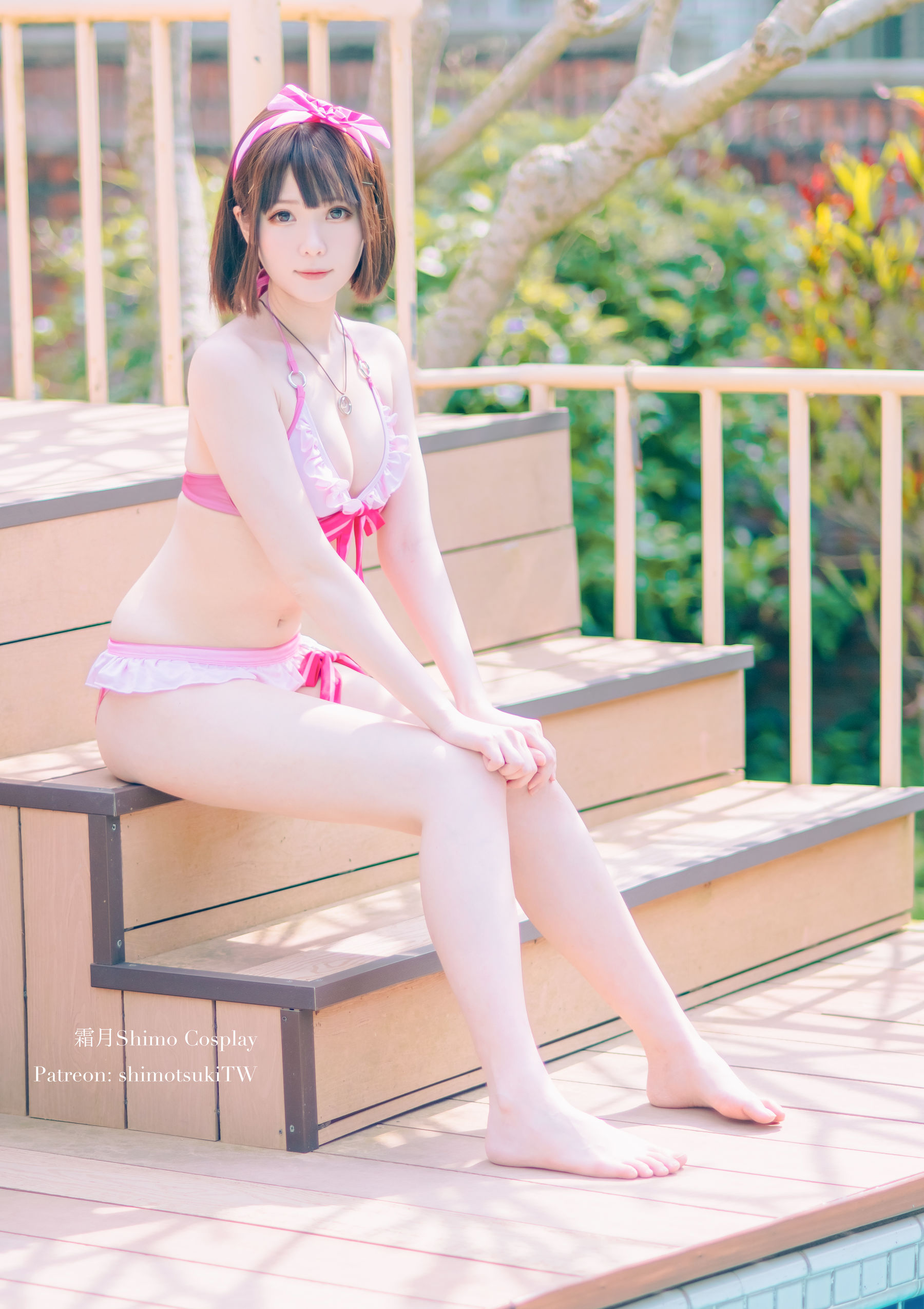 [COSPLAY] 霜月shimo – 加藤惠泳衣