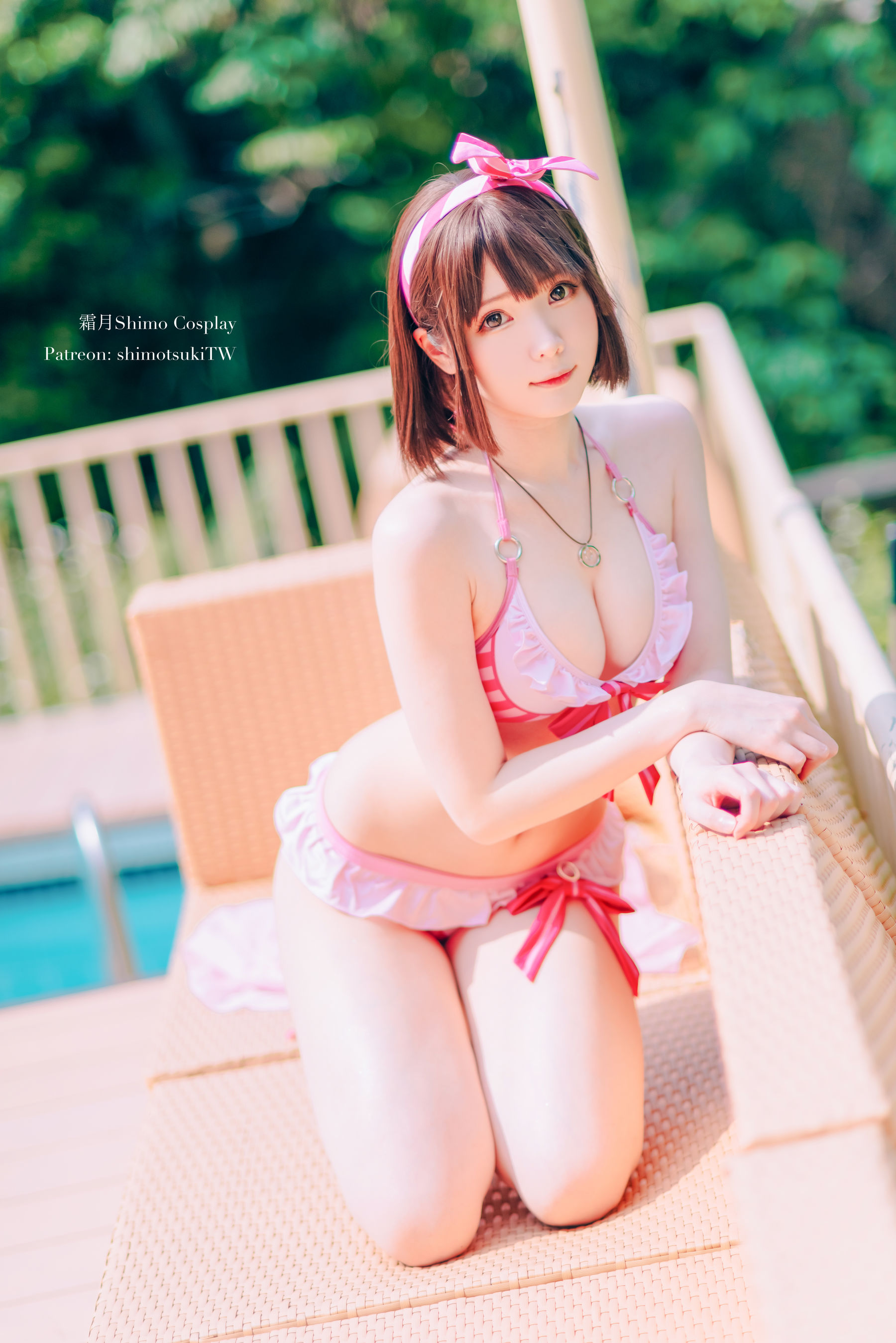 [COSPLAY] 霜月shimo – 加藤惠泳衣